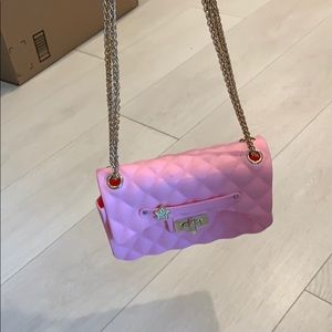 Pink Jelly crossbody